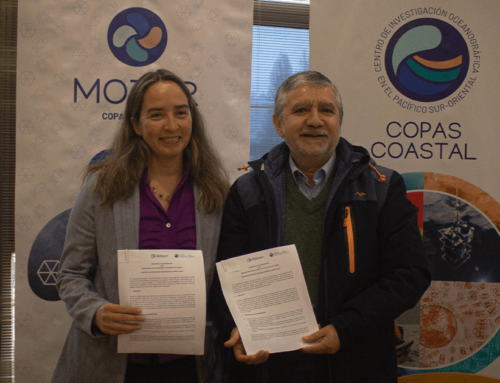 Departamento de Oceanografía firma convenio de colaboración con el Centro Copas Coastal